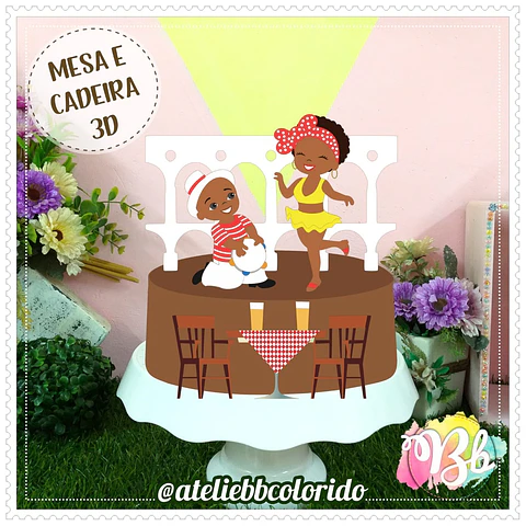 Arquivo de Corte Topo de Bolo Samba 2