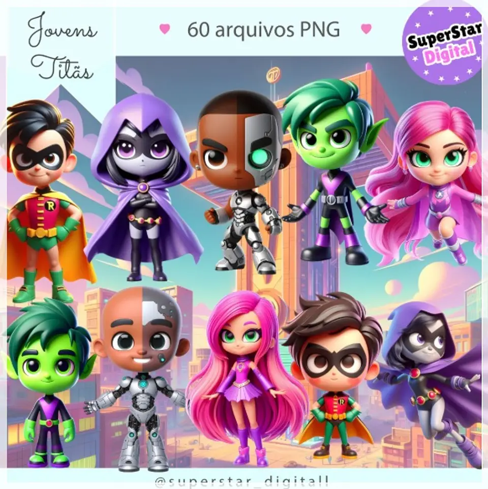 Kit Digital Jovens Titans 35 1