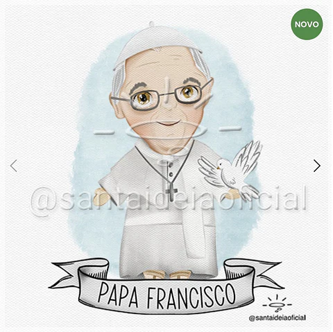 Kit Digital Papa Francisco Aquarela 15