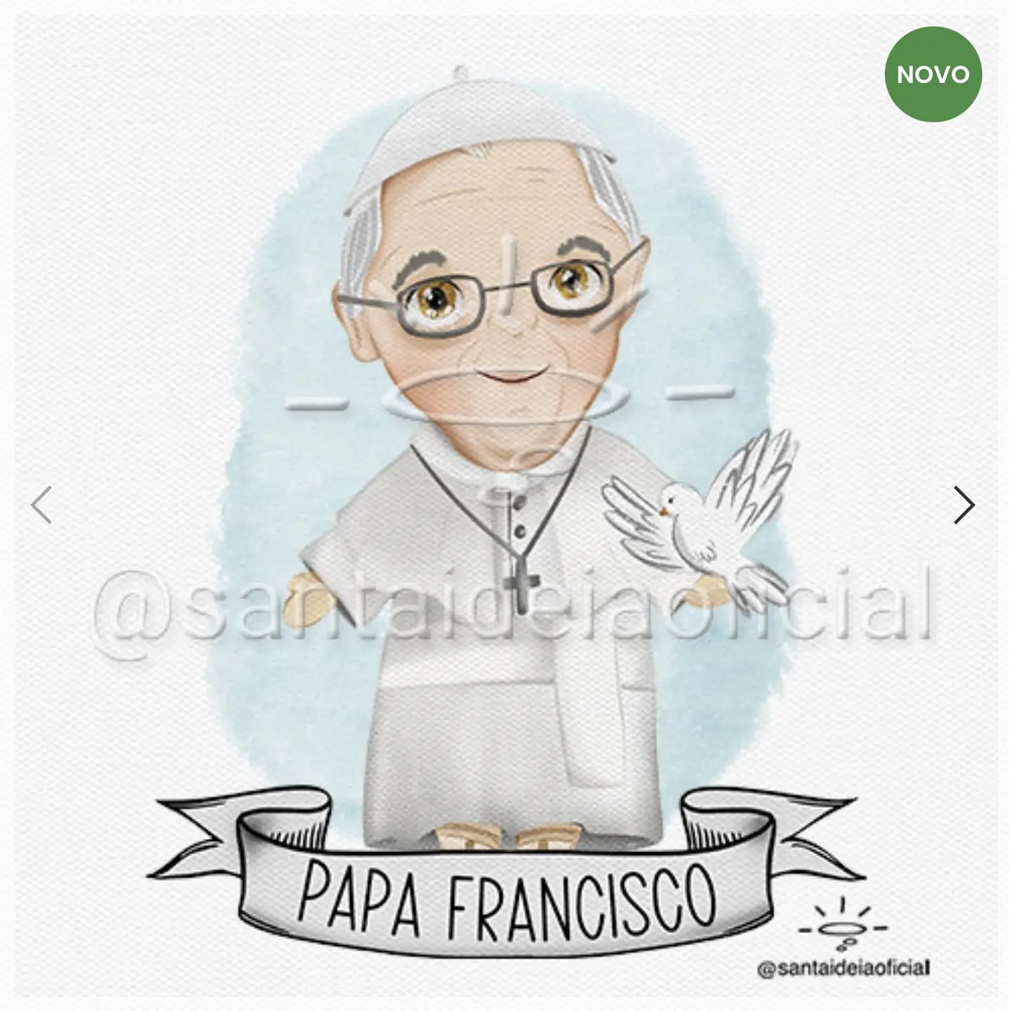 Kit Digital Papa Francisco Aquarela 15 1