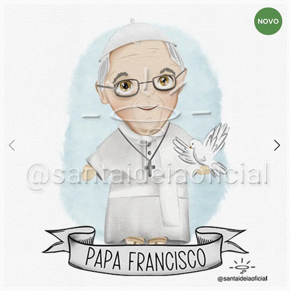 Kit Digital Papa Francisco Aquarela 15 1
