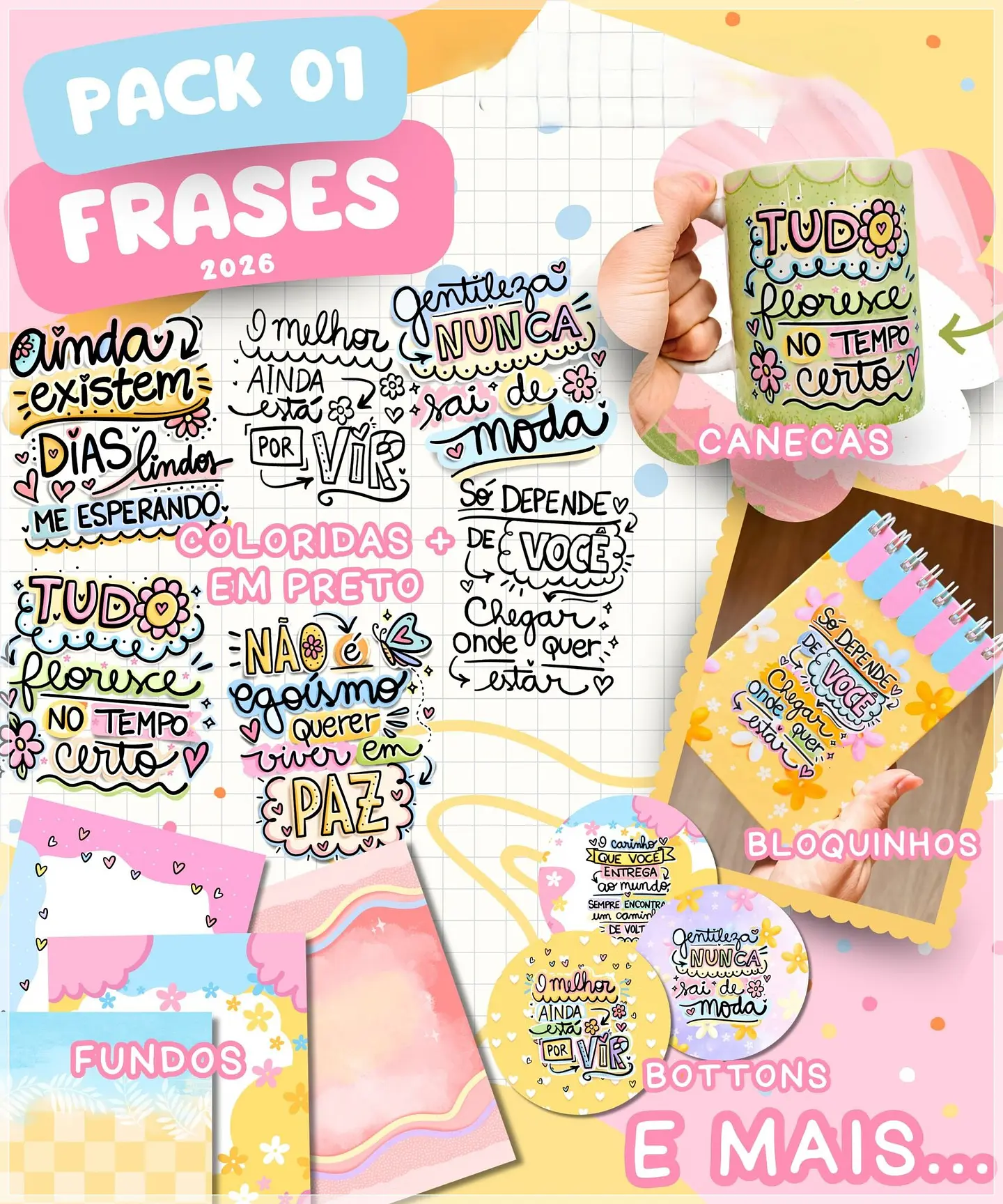 Kit Digital Frases Pack 1 1