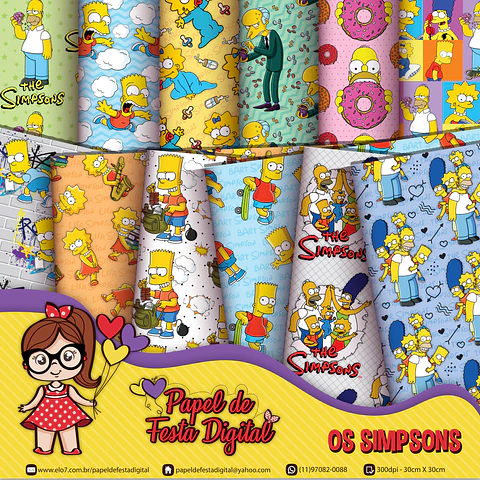 Kit Digital Os Simpsons 55