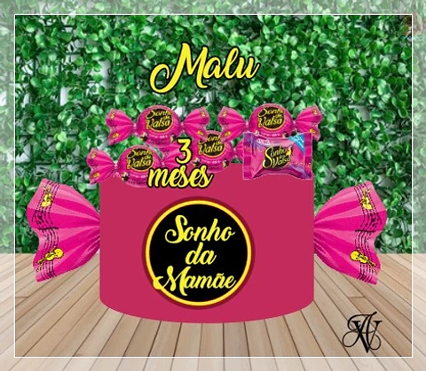 Arquivo de Corte Topo de Bolo Sonho de Valsa 1