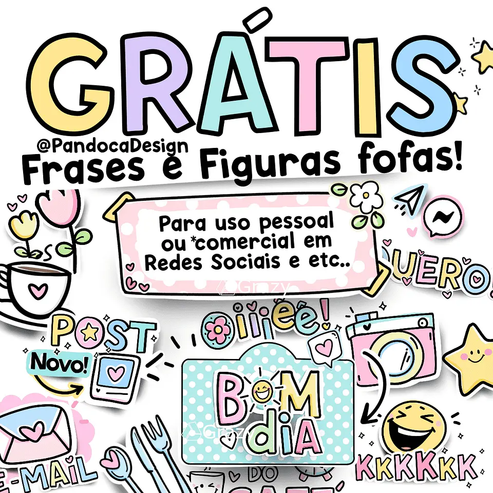 Kit Digital Frases e Figurinhas 1 1