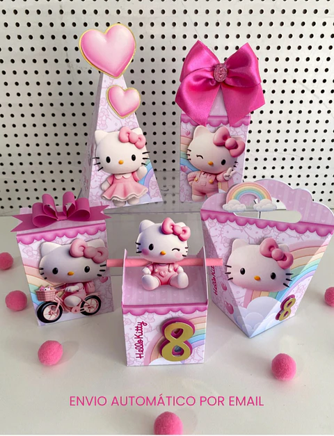 Arquivo de Corte Kit Festa Hello Kitty 2