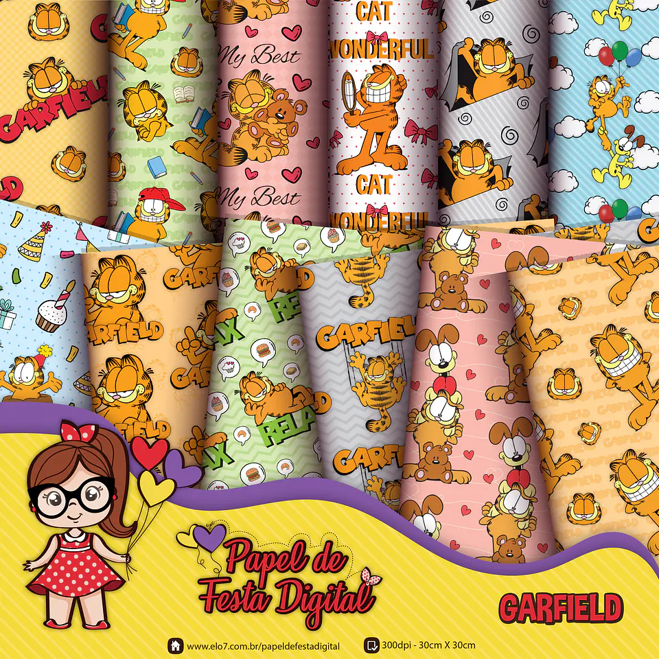 Kit Digital Garfield 43 1