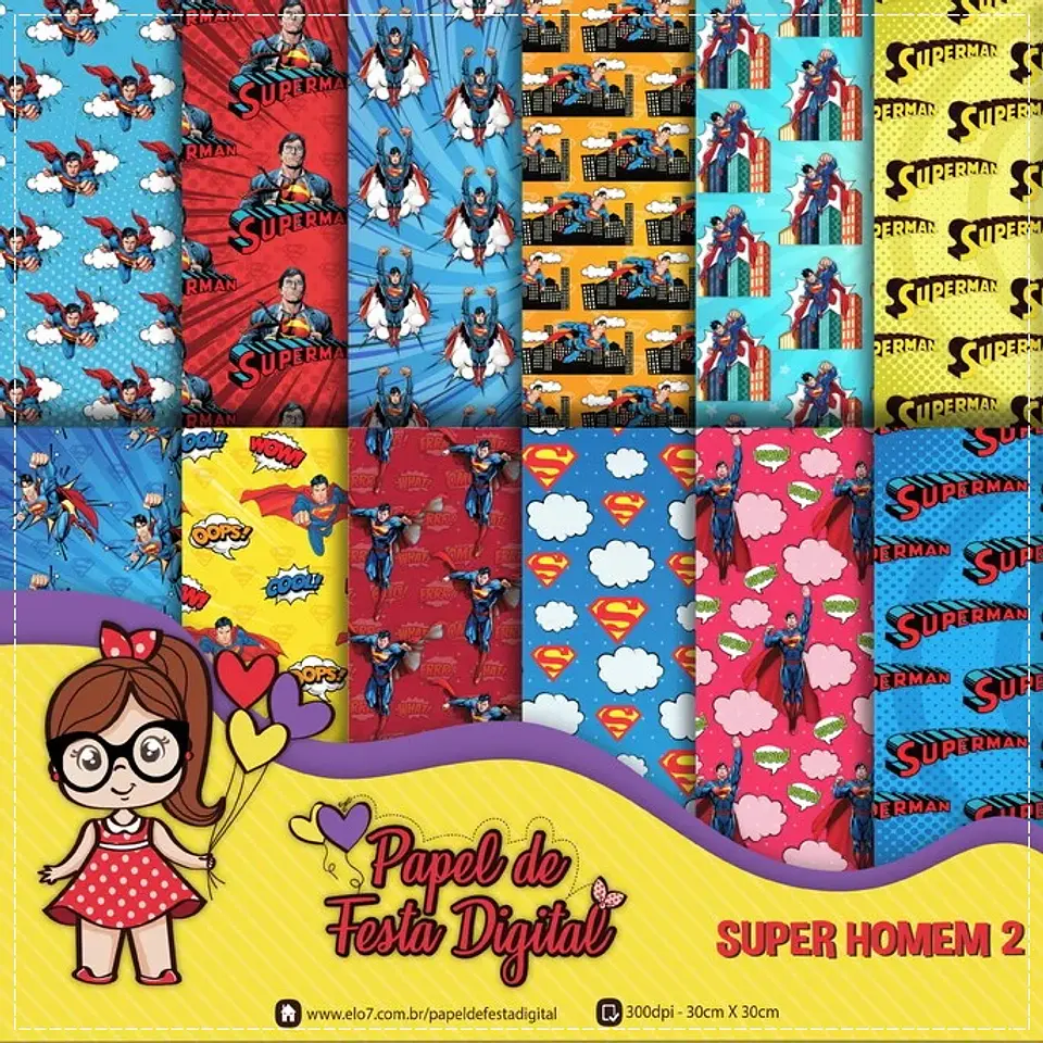 Kit Digital Digital Super Homem 35 1