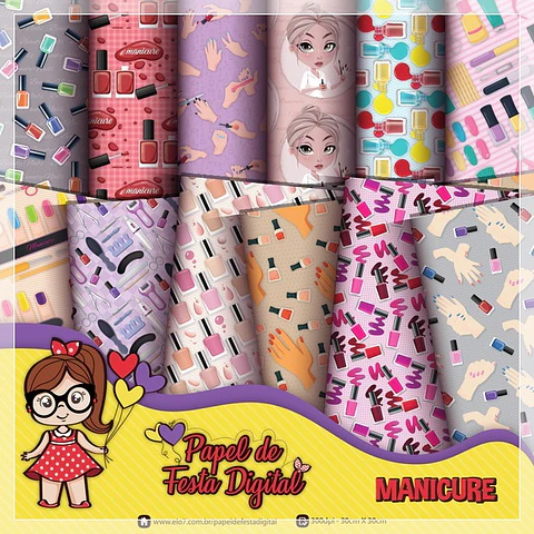 Kit Digital Digital Manicure 24