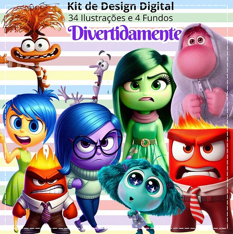 Kit Digital Divertidamente 9