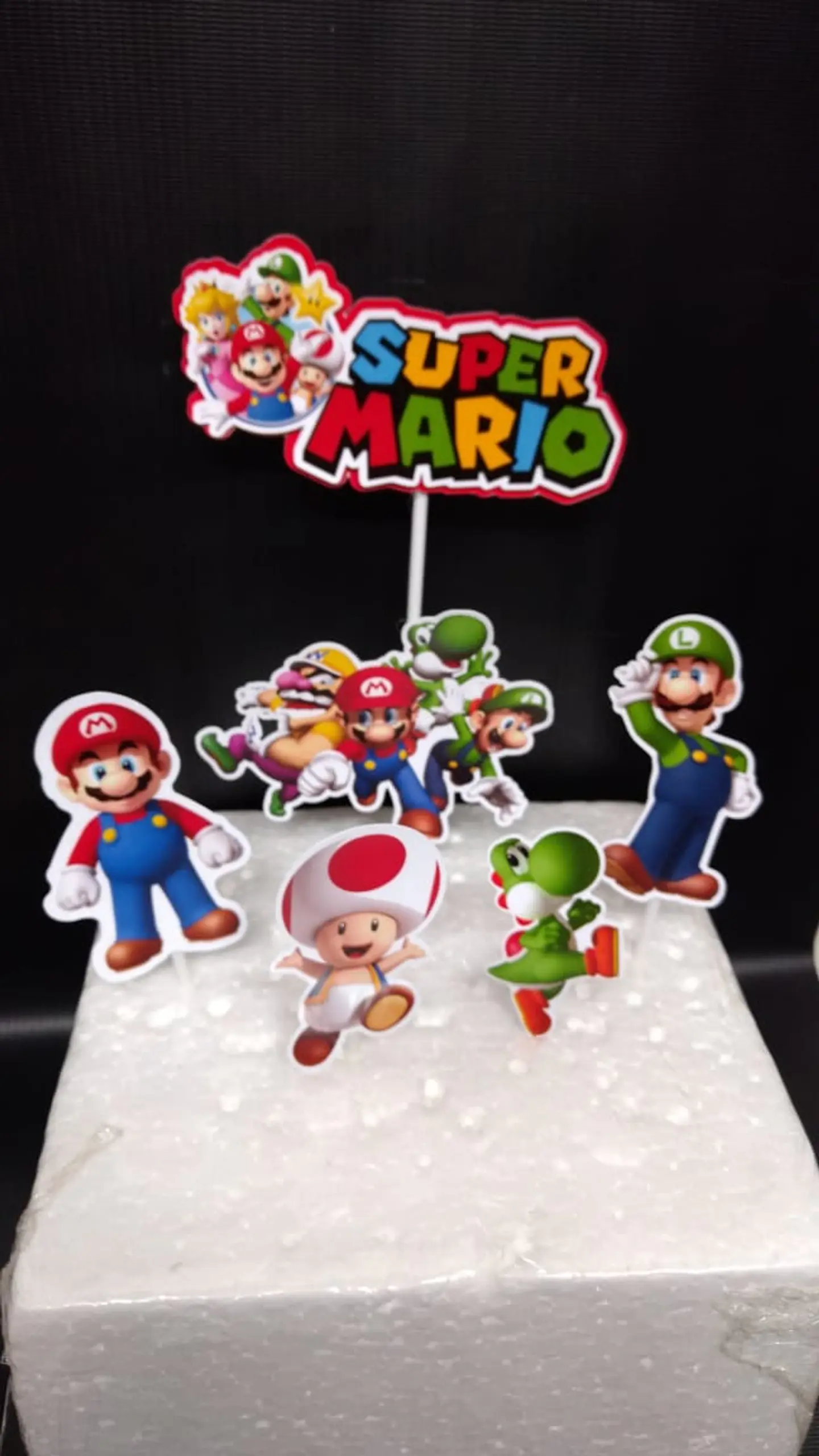 Arquivo de Corte Topo de Bolo Super Mario 46 1