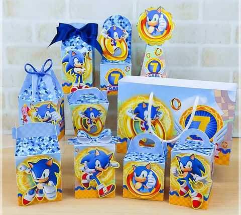 Arquivo de Corte Kit Festa Sonic 1