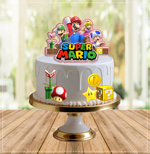 Arquivo de Corte Topo de Bolo Super Mario 44