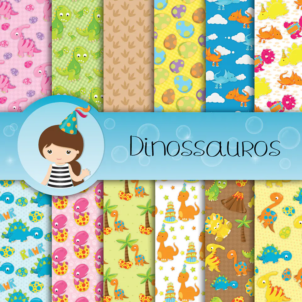 Kit Digital Dinossauros 38 1