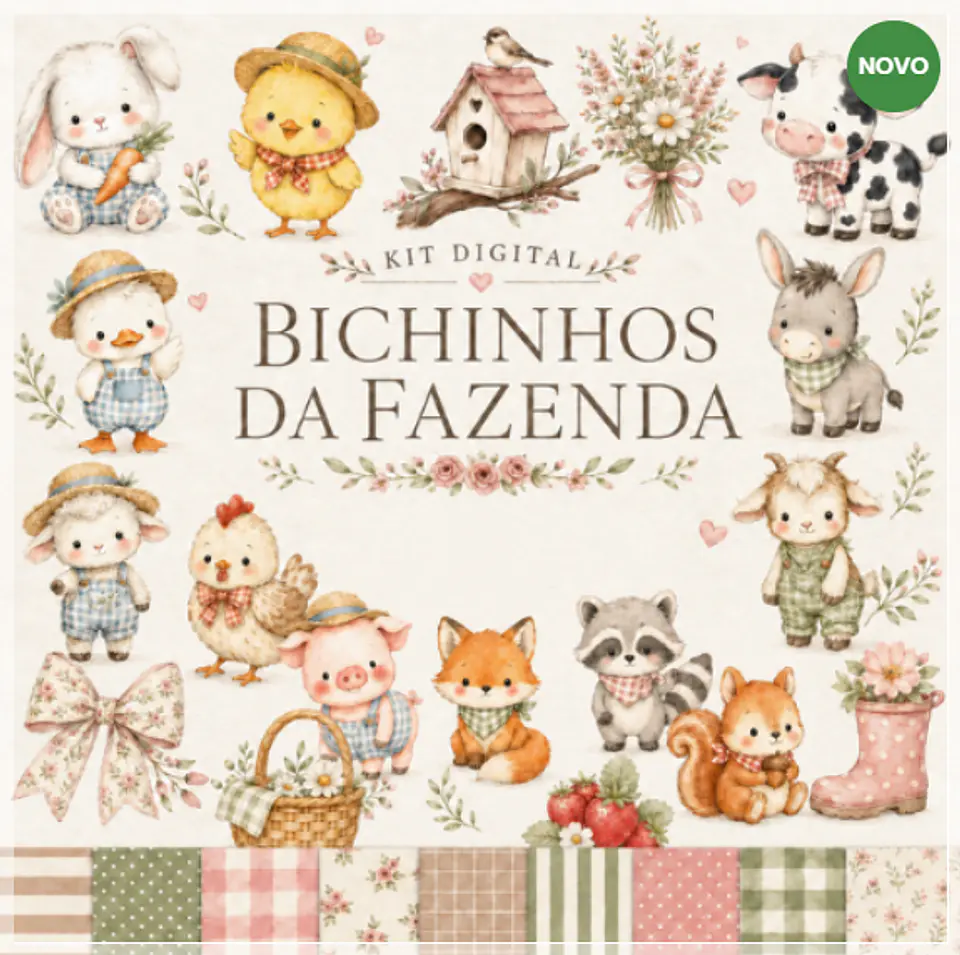 Kit Digital Fazendinha House 46 1