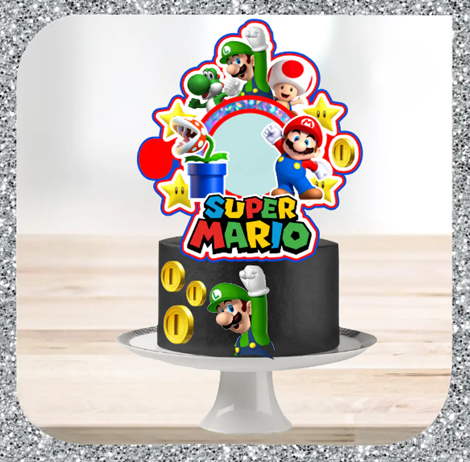 Arquivo de Corte Topo de Bolo Super Mario 62 1
