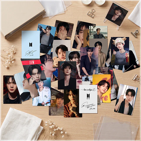 Arquivo de Corte Fotocards BTS Jin Kim Seokjin 10