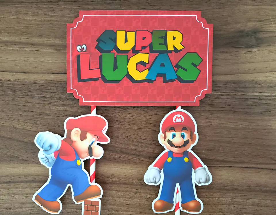 Arquivo de Corte Topo de Bolo Super Mario 29 1