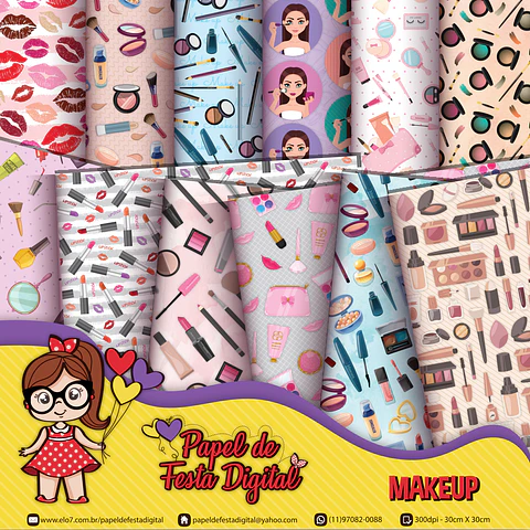 Kit Digital Maquiagem 49