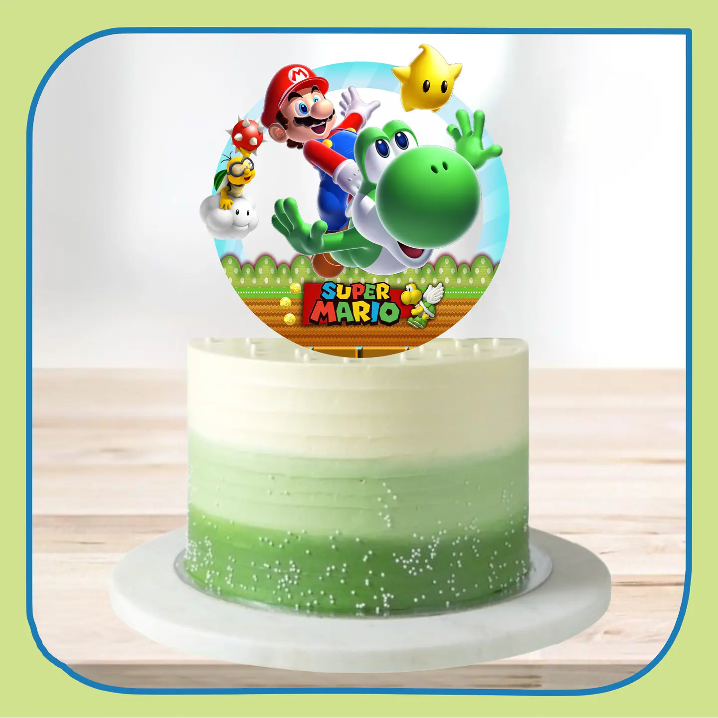 Arquivo de Corte Topo de Bolo Super Mario 63 1