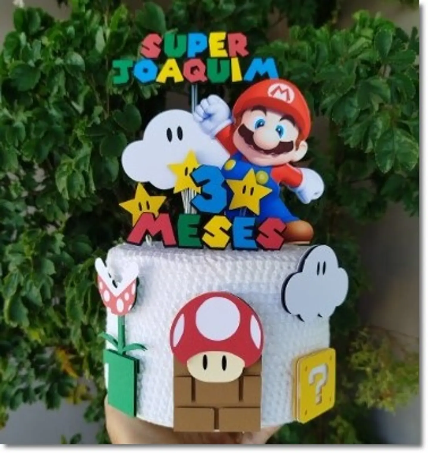 Arquivo de Corte Topo de Bolo Super Mario 51 1