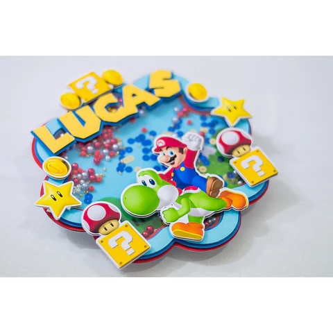 Arquivo de Corte Topo de Bolo Super Mario 34