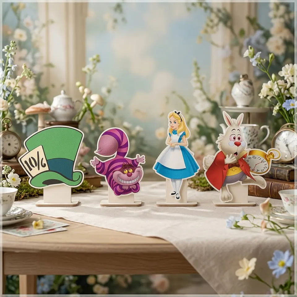 Arquivo de Corte - Display de Mesa Alice 1