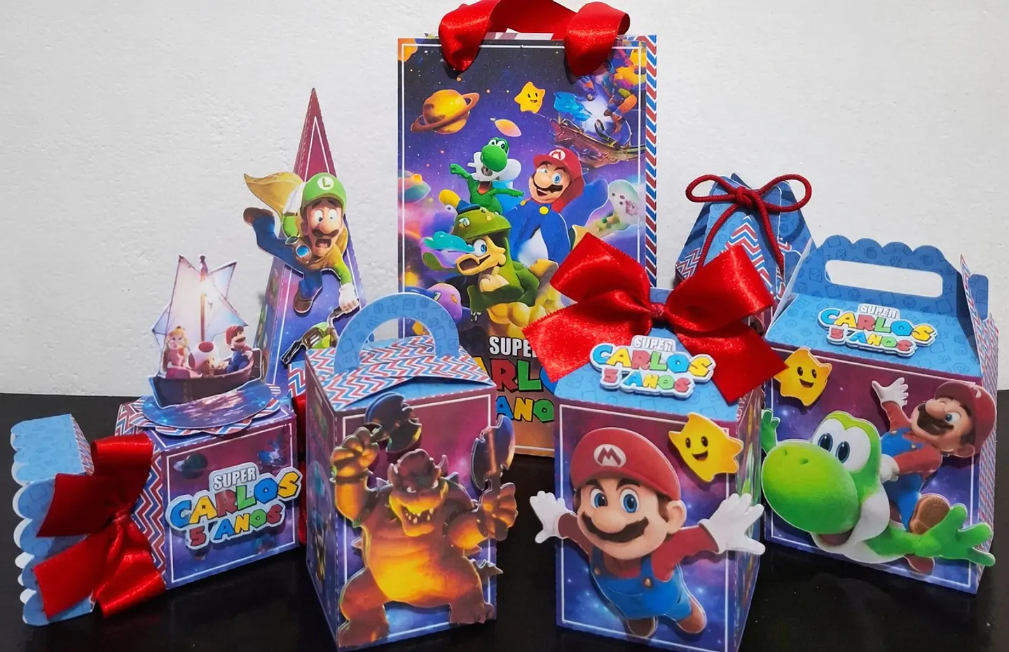 Arquivo de Corte Kit Festa Super Mário Galaxy 2 1
