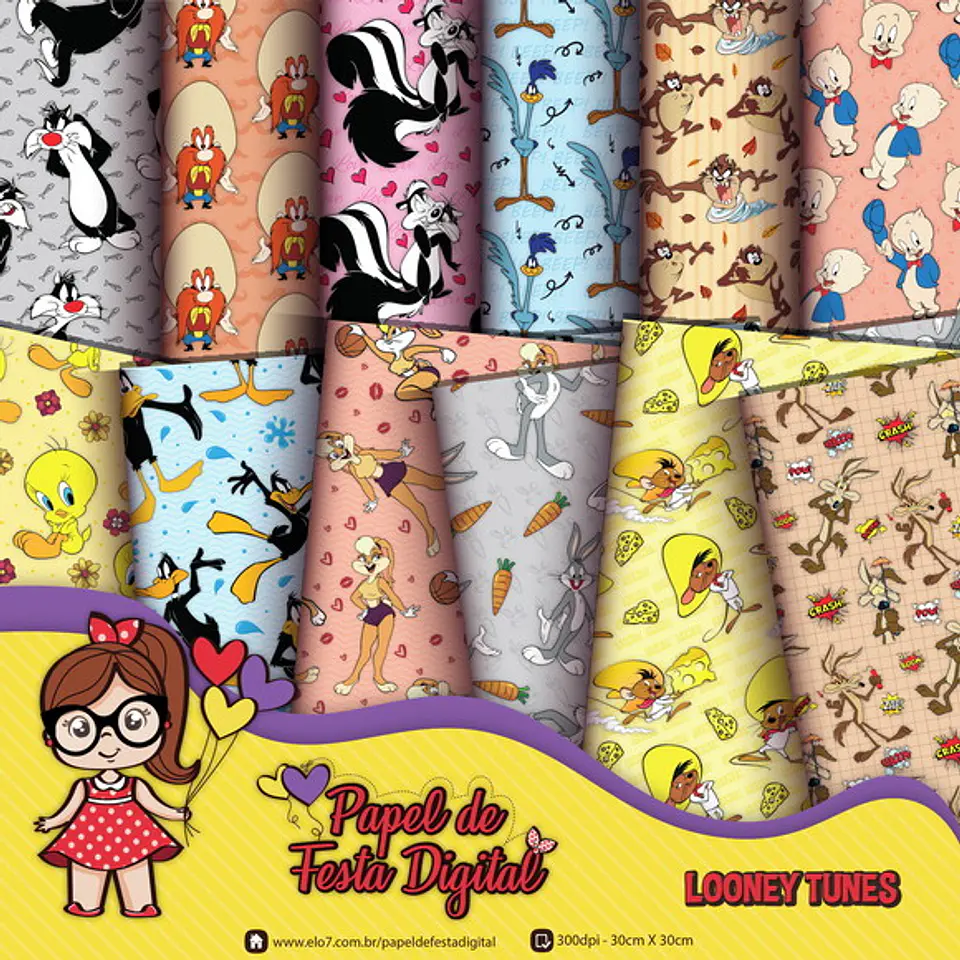 Kit Digital Digital Looney Tunes 22 1