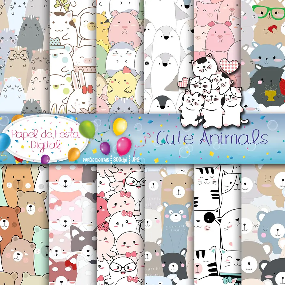 Kit Digital Digital Cute Animals 15 1