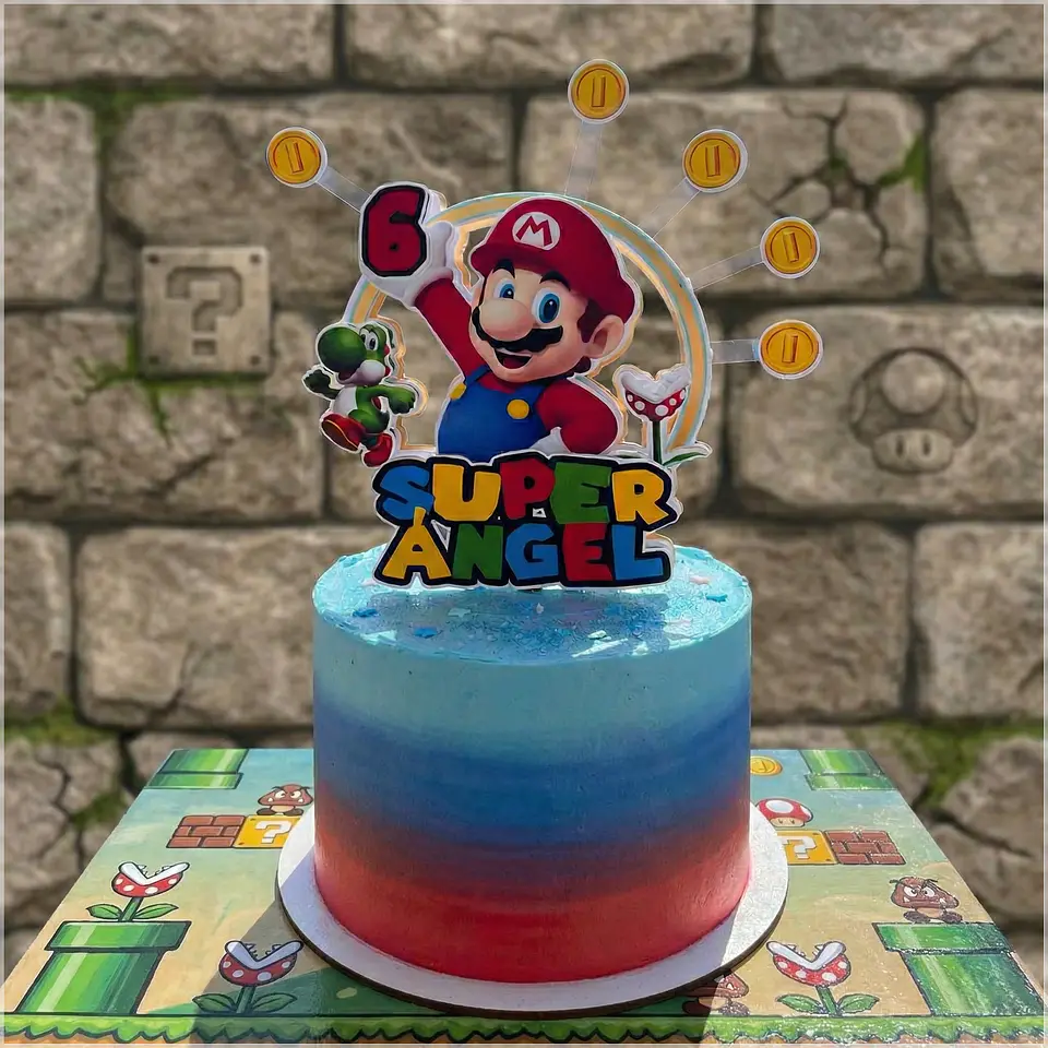 Arquivo de Corte Topo de Bolo Super Mario 69 1