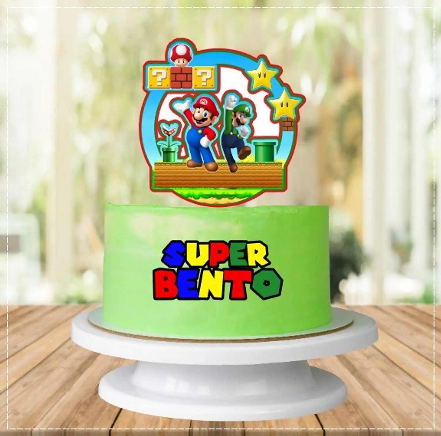 Arquivo de Corte Topo de Bolo Super Mario 45 1