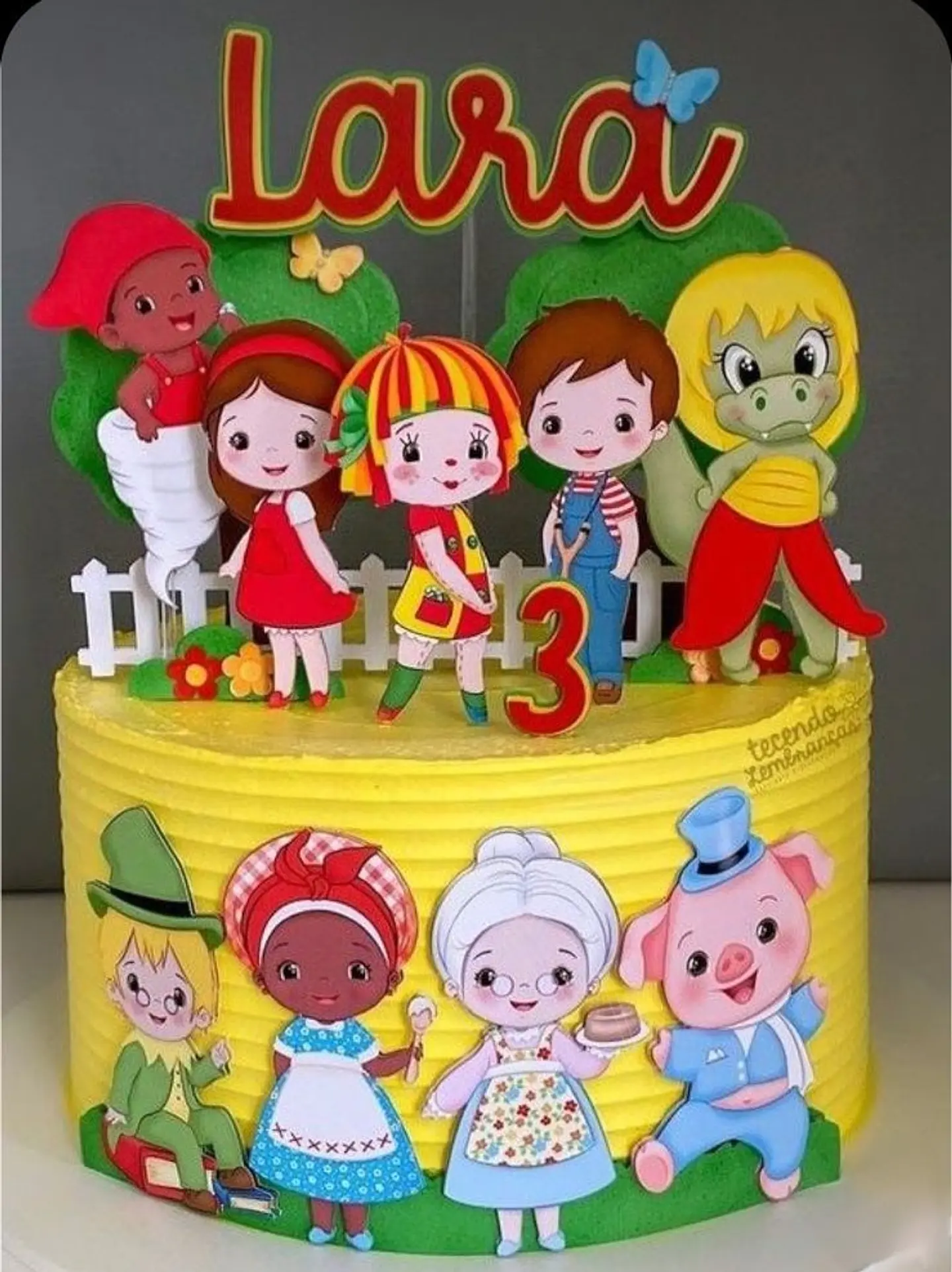 Arquivo de Corte Topo de Bolo Sitio do Picapau Amarelo 9 1