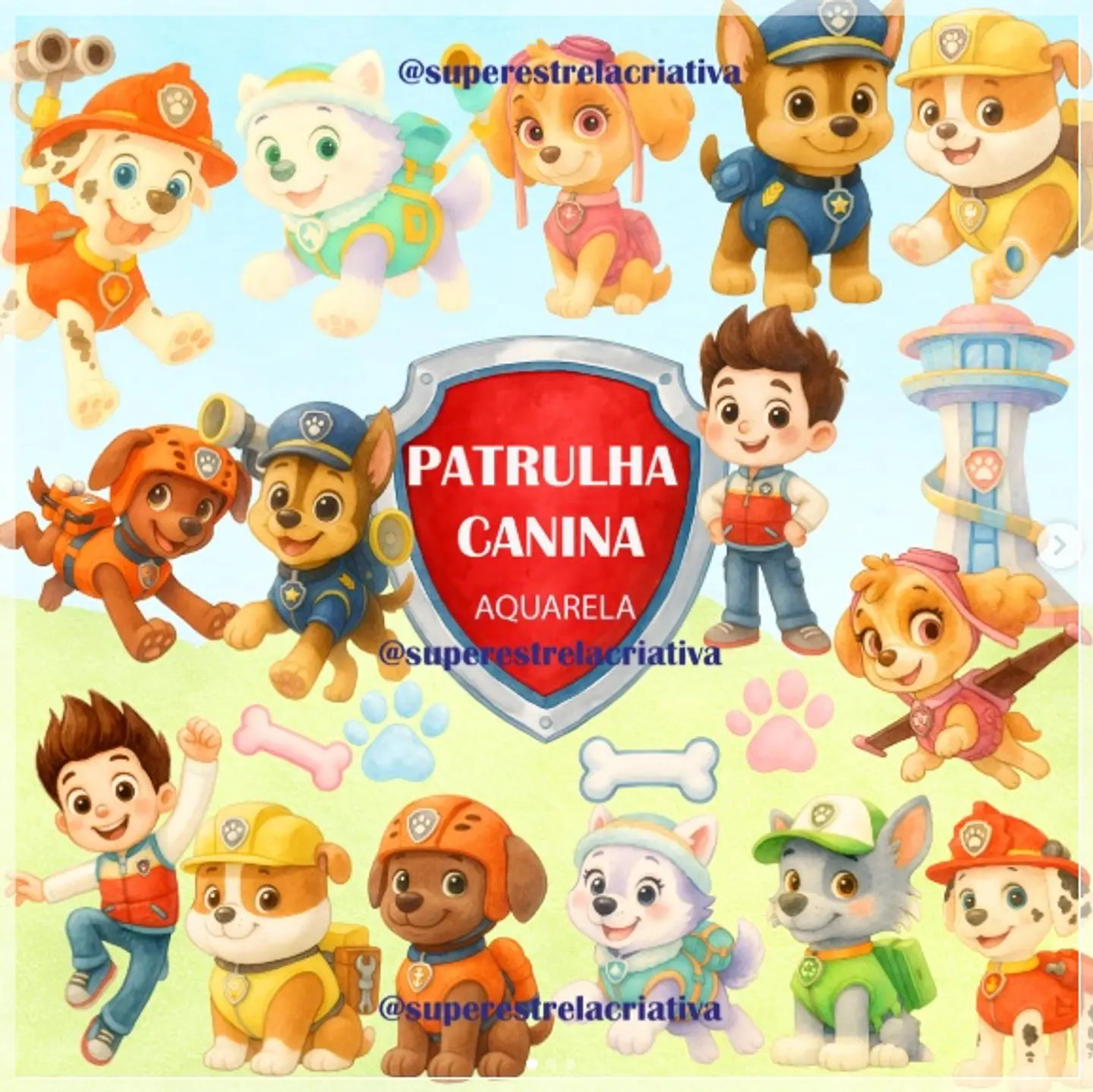 Kit Digital Patrulha Canina 52 1