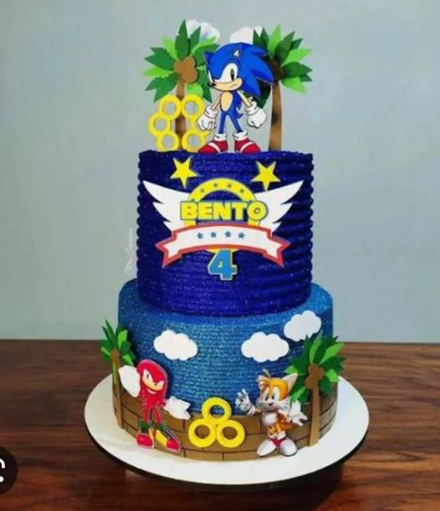 Arquivo de Corte Topo de Bolo Sonic 31 1