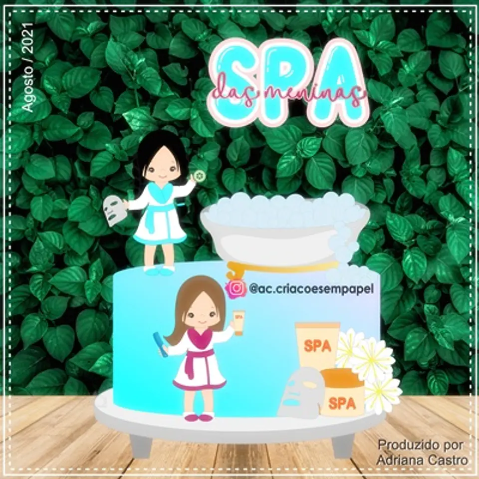 Arquivo de Corte Topo de Bolo Spa 10 1