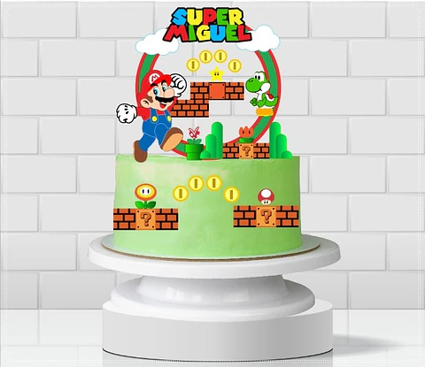 Arquivo de Corte Topo de Bolo Super Mario 53