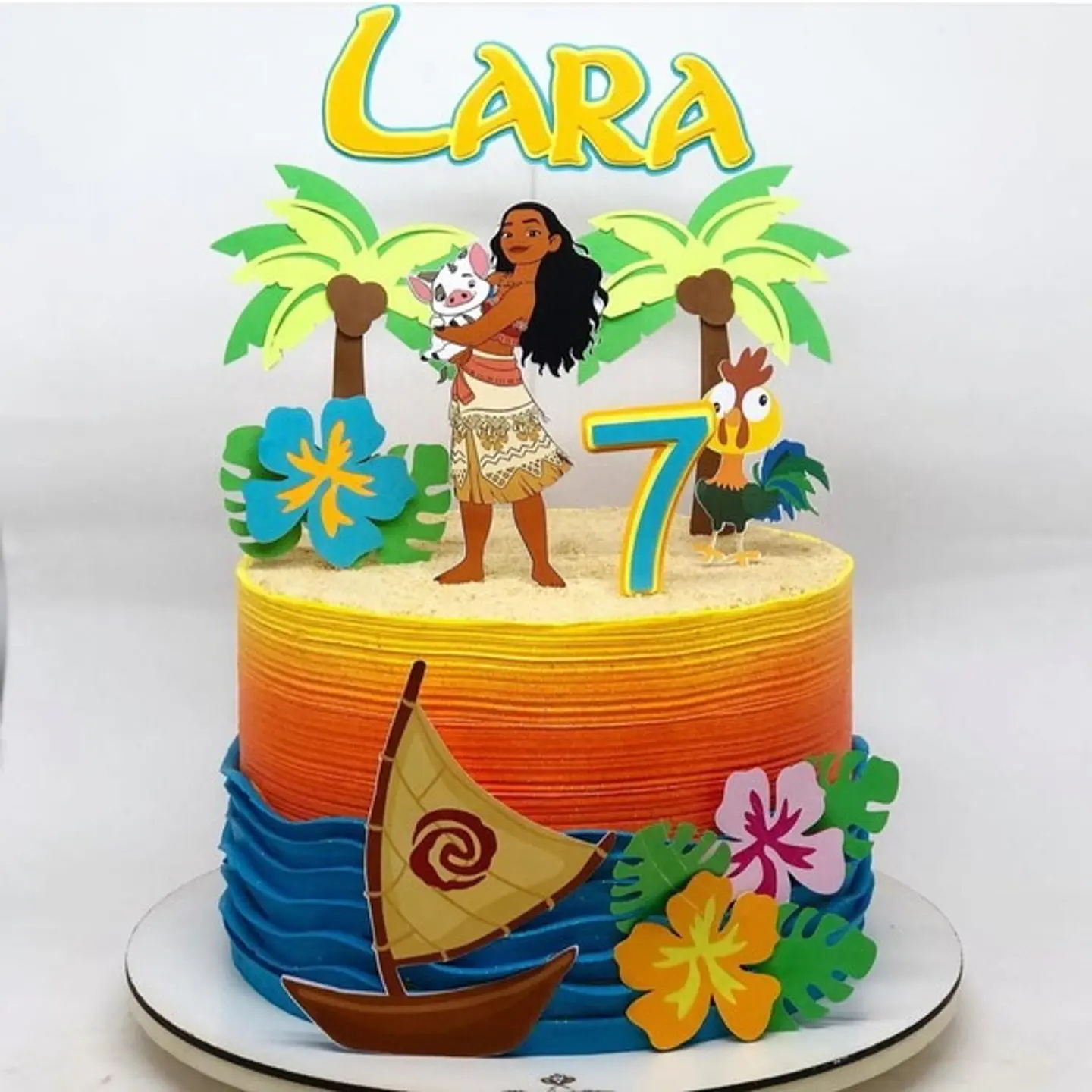 Arquivo de Corte Topo de Bolo Moana Baby Cute 21 1