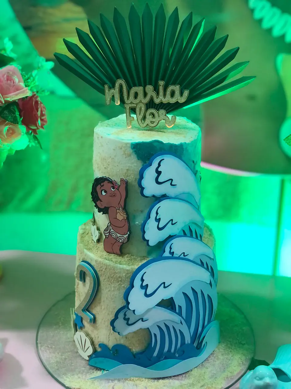 Arquivo de Corte Topo de Bolo Moana Baby Cute 16 1