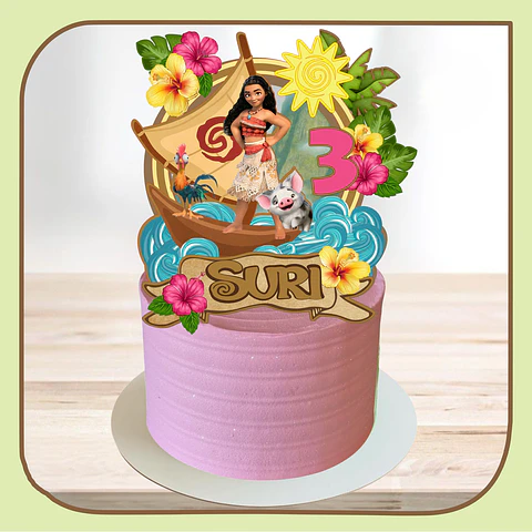 Arquivo de Corte Topo de Bolo Moana 23
