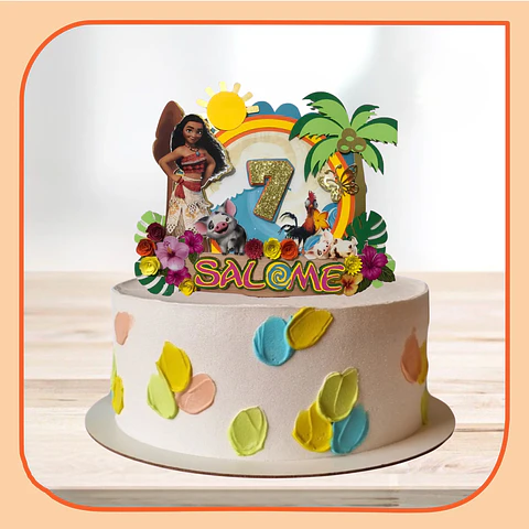 Arquivo de Corte Topo de Bolo Moana 20