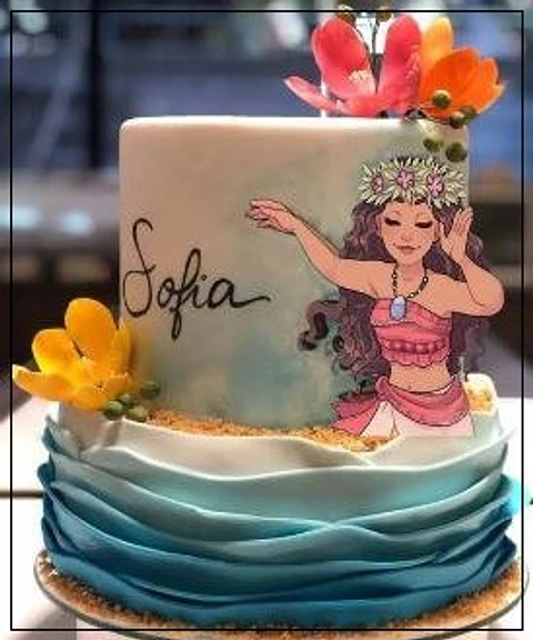 Arquivo de Corte Topo de Bolo Moana 17
