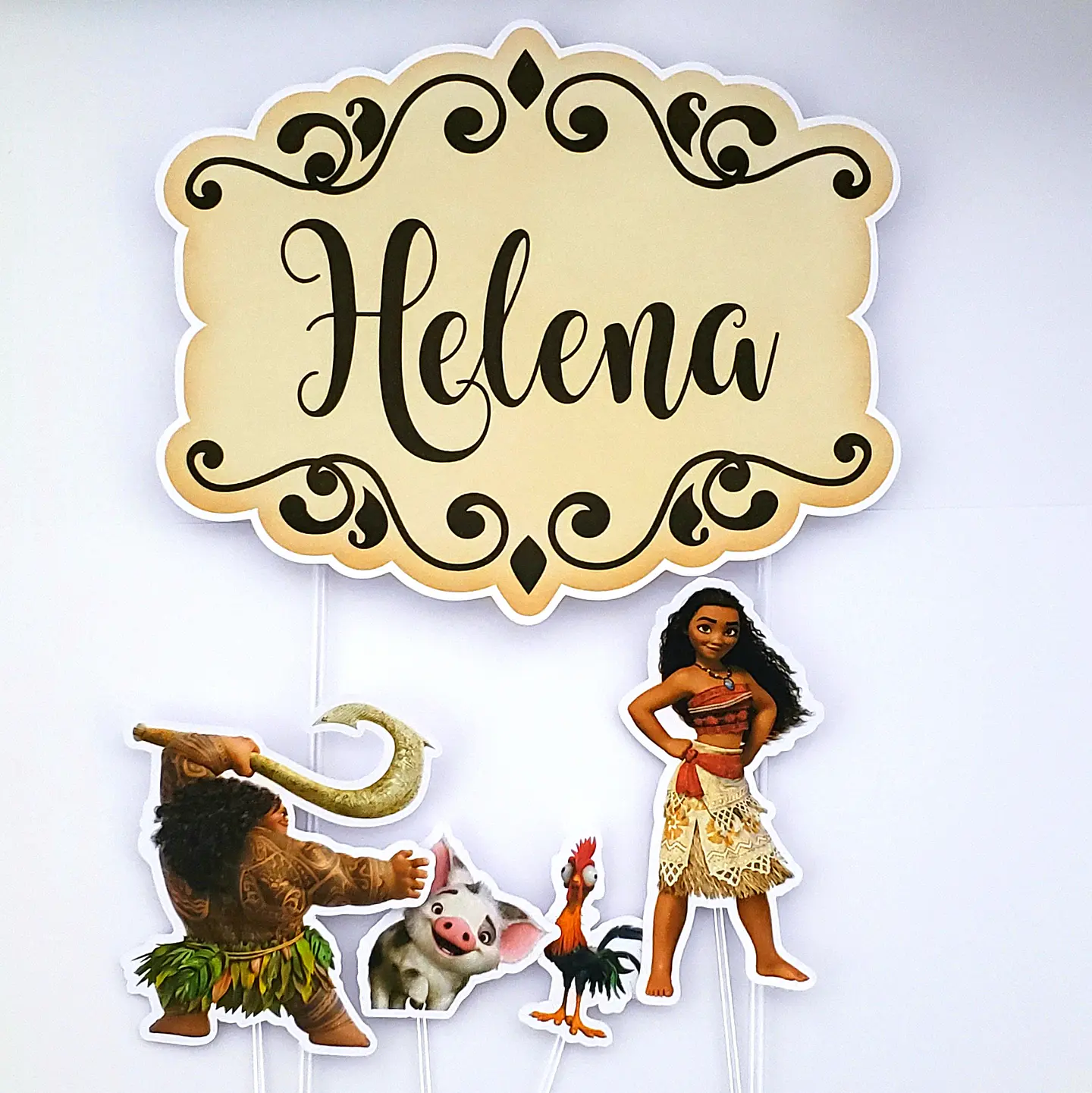 Arquivo de Corte Topo de Bolo Moana 12 1