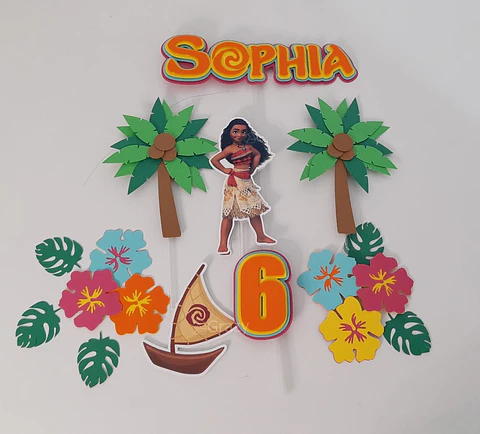 Arquivo de Corte Topo de Bolo Moana 7