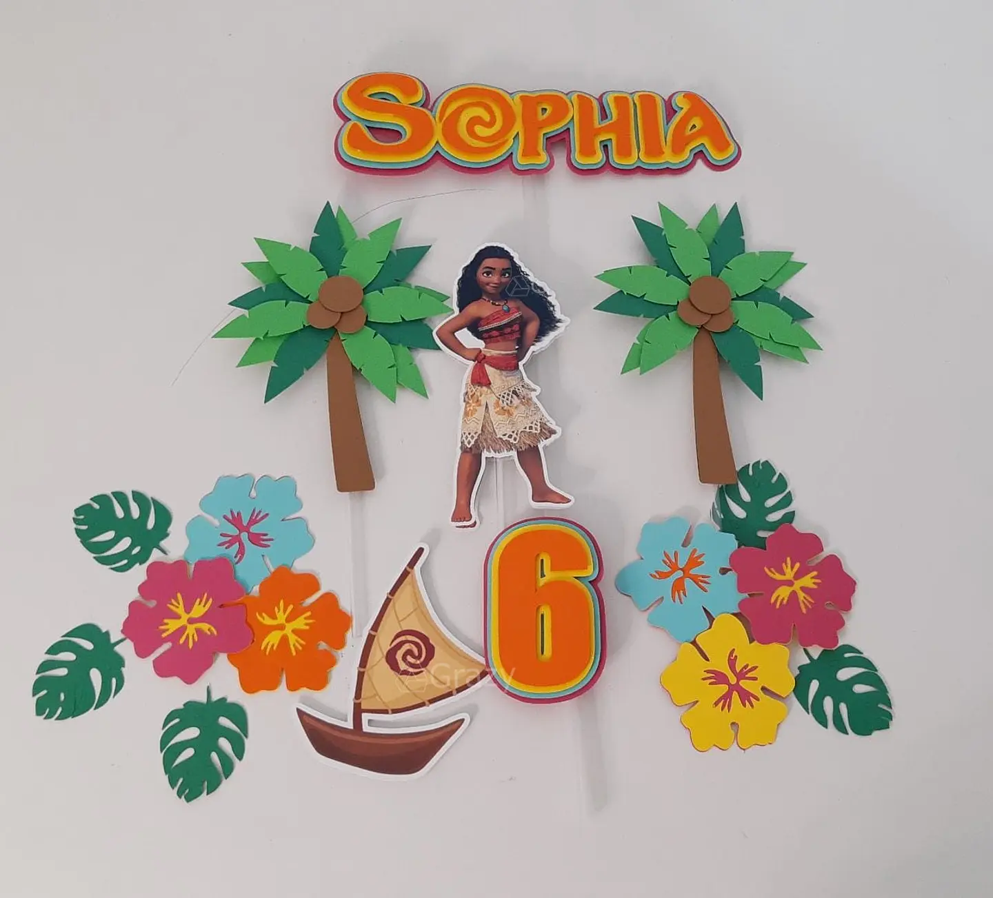 Arquivo de Corte Topo de Bolo Moana 7 1