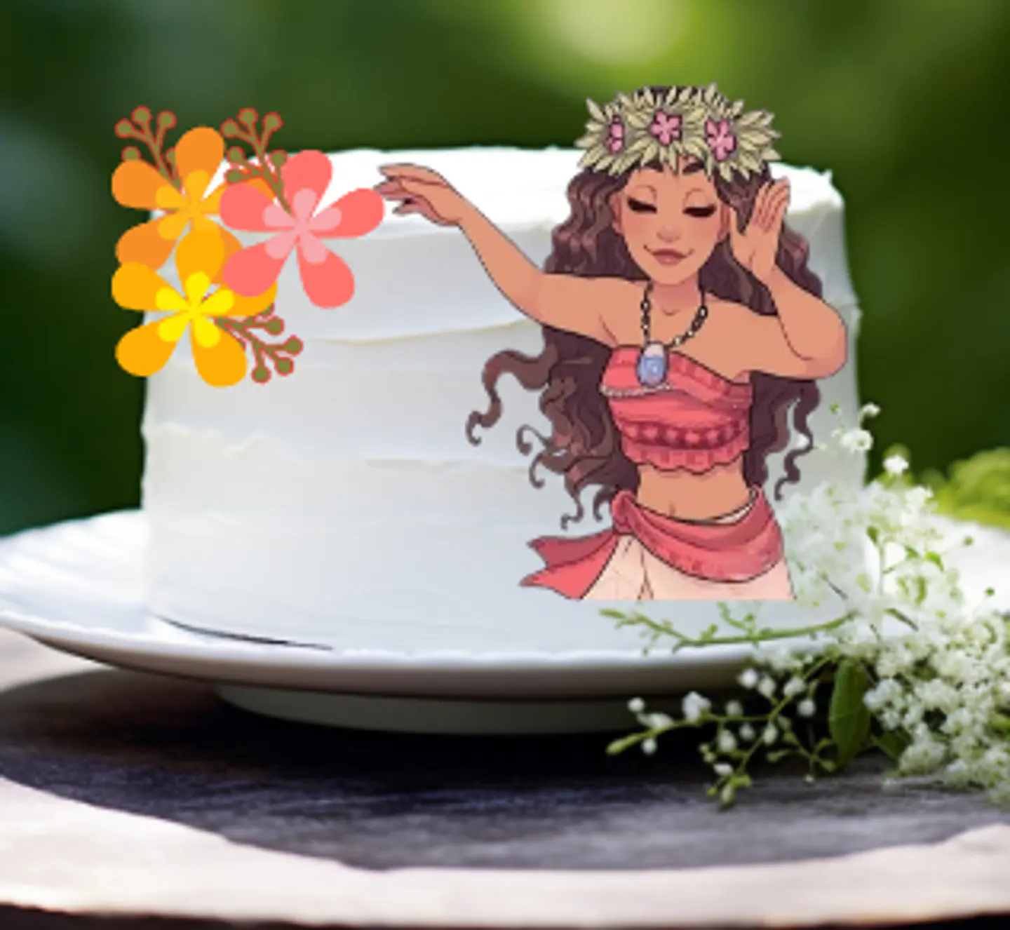 Arquivo de Corte Topo de Bolo Moana 4 1