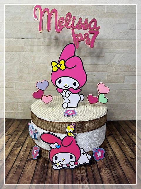 Arquivo de Corte Topo de Bolo My Melody 1