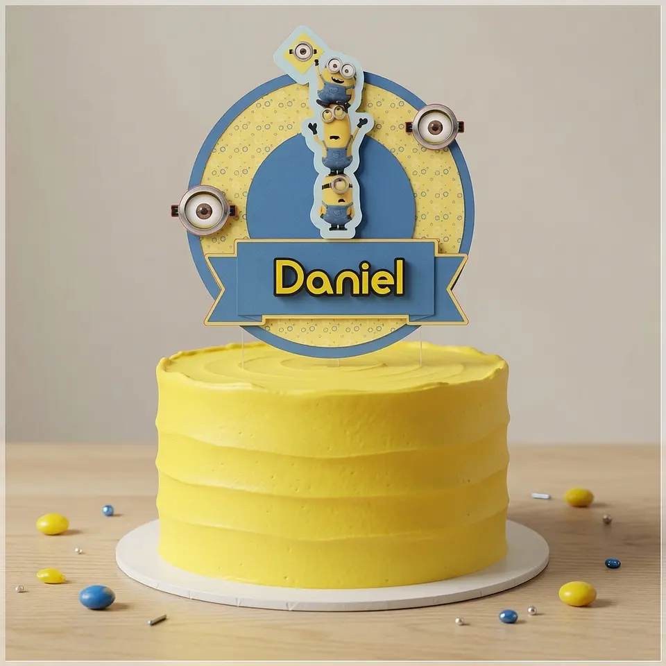 Arquivo de Corte Topo de Bolo Minions Meu Malvado Favorito 28 1