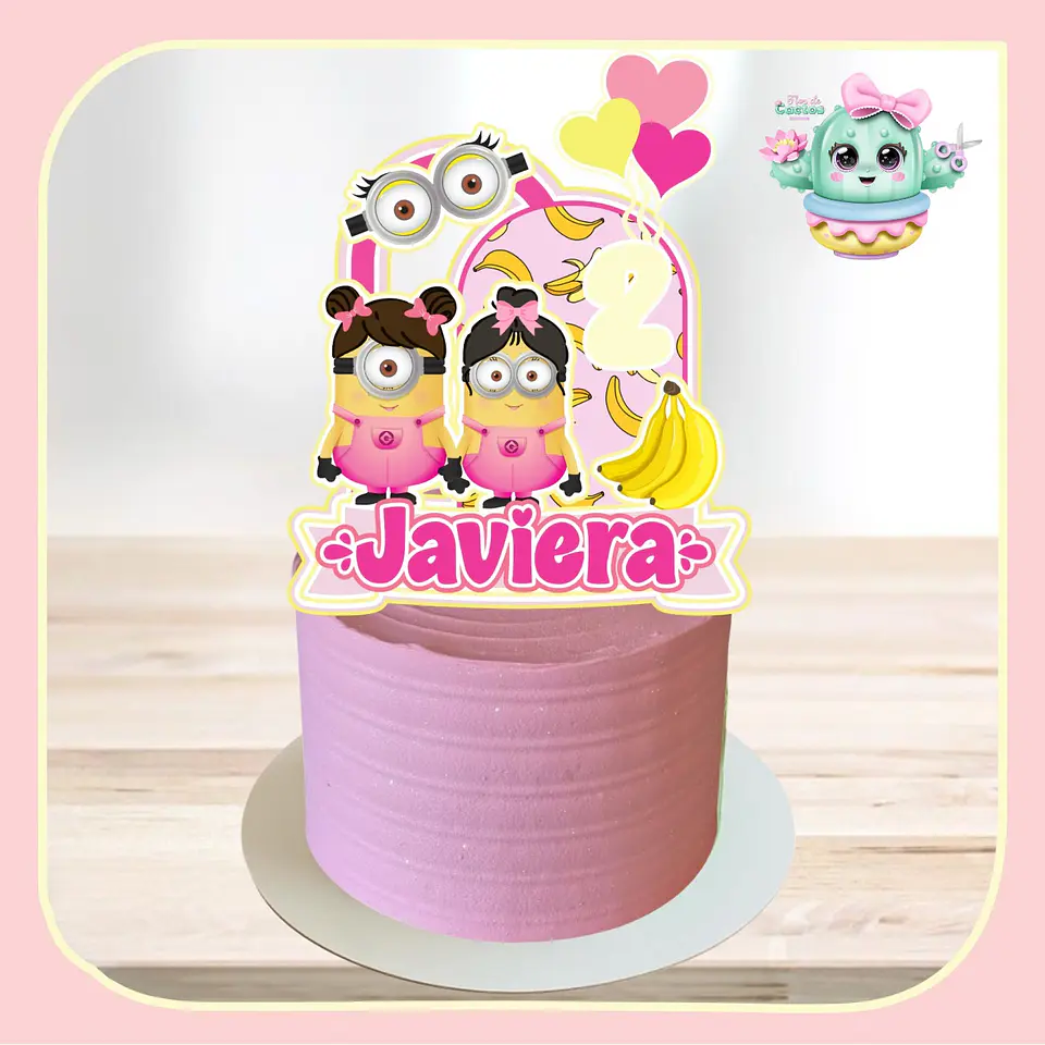 Arquivo de Corte Topo de Bolo Minions Meu Malvado Favorito 26 1