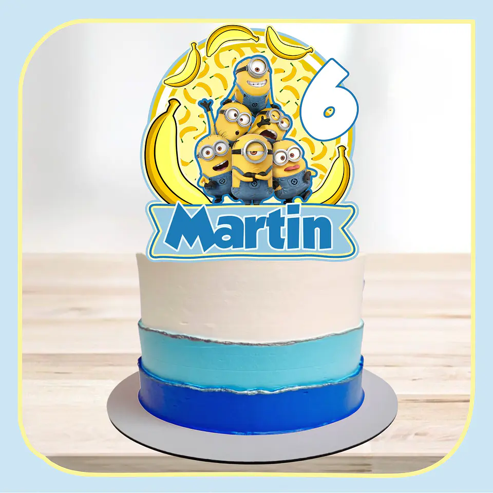 Arquivo de Corte Topo de Bolo Minions Meu Malvado Favorito 24 1